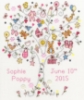Picture of Love Baby Girl Sampler Cross Stitch Kit by Bothy Threads