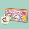 Picture of Hoppy Easter (Bunny) - Mini Matchbox Cross Stitch Kit With Hoop