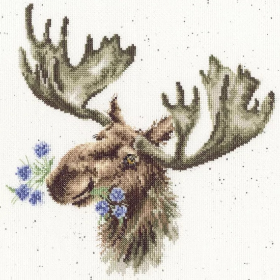 Picture of It Moose Be Love (Hannah Dale) Cross Stitch Kit By Bothy Threads