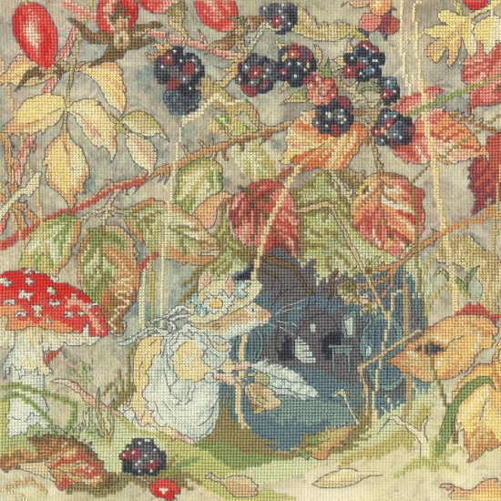Picture of I Wonder If Anyone Lives Down There? Cross Stitch Kit By Bothy Threads