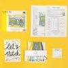 Picture of Sunflower Way Cross Stitch Kit By Bothy Threads