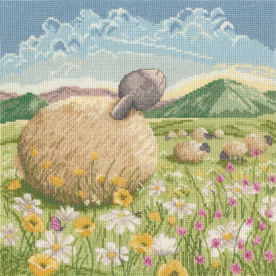 Picture of Basking In The Sun Cross Stitch Kit By Bothy Threads