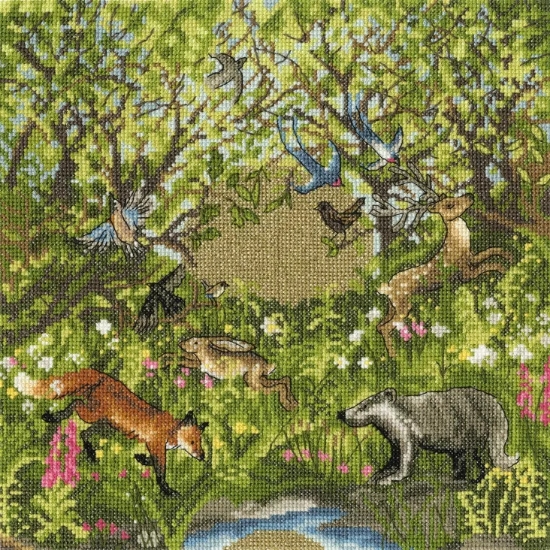 Picture of Summer Solstice Cross Stitch Kit By Bothy Threads