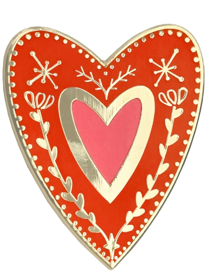 Picture of Scandi Heart Needle Minder By Bothy Threads