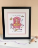 Picture of Crafty Cat Cross Stitch Kit By Bothy Threads