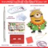 Picture of Minion Carl Crystal Art Festive Buddies Kit (Minions)