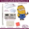 Picture of Minion Ron Crystal Art Buddies Kit (Minions)