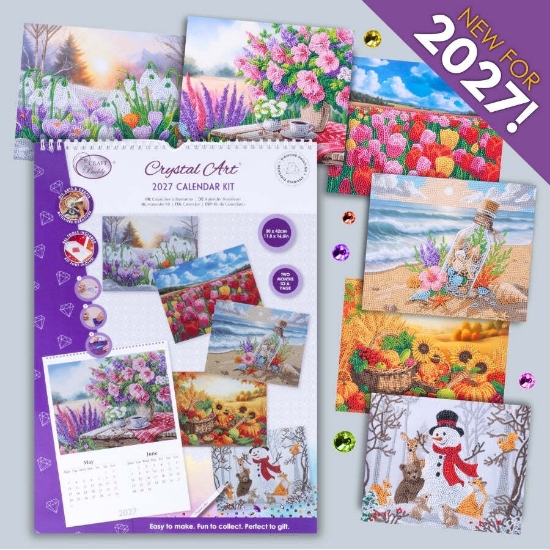 Picture of Crystal Art Calendar Kit 2027
