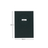 Picture of Round Aperture A6 Cards - Green (Pack Of 5)