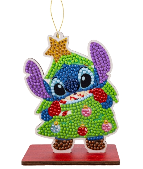 Picture of Stitch - Crystal Art Festive Buddy Kit (Disney)