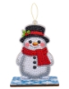 Picture of Snowman - Crystal Art Festive Buddy Kit (Christmas)