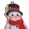 Picture of Snowman - Crystal Art Festive Buddy Kit (Christmas)