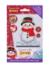 Picture of Snowman - Crystal Art Festive Buddy Kit (Christmas)