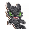 Picture of Toothless - Crystal Art Buddy Kit (How To Train Your Dragon)