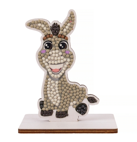 Picture of Donkey - Crystal Art Buddy Kit (Shrek)