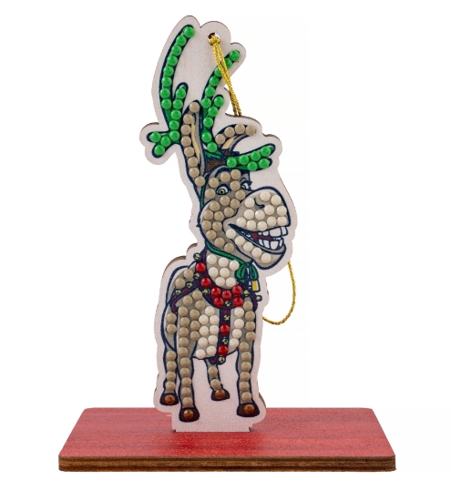 Picture of Donkey - Crystal Art Festive Buddy Kit (Shrek)