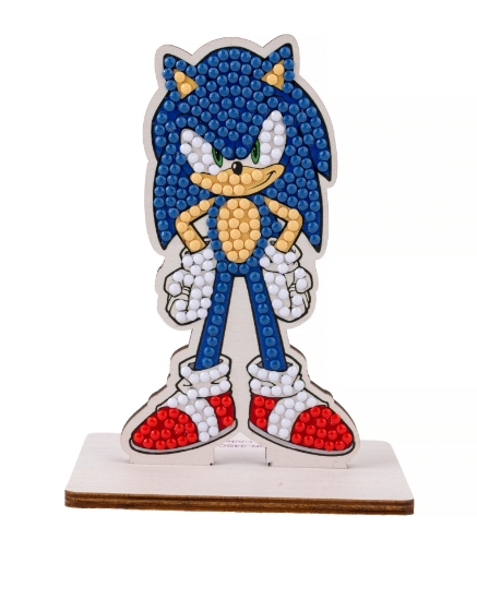 Picture of Sonic the Hedgehog - Crystal Art Buddy Kit (Sega)