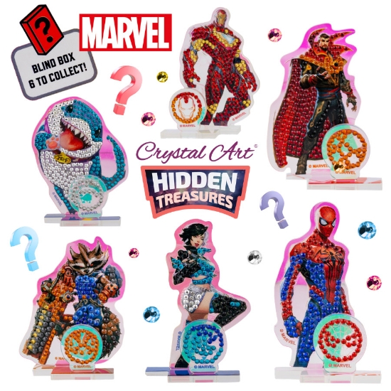 Picture of Marvel Rivals Crystal Art Hidden Treasures Blind Box Kit