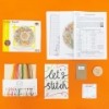 Picture of Autumn Wreath (Jane Sunner Wreaths) Cross Stitch Kit By Bothy Threads