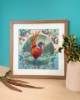 Picture of Fall Feathers Cross Stitch Kit By Bothy Threads