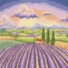 Picture of Lavender Fields (Lucy Pittaway) Cross Stitch Kit By Bothy Threads