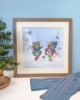 Picture of Festive Figure Skaters - (On A Mice Adventure) Cross Stitch Kit by Bothy Threads